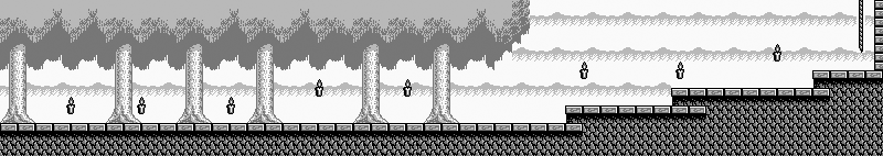 Forest in the Castlevania Adventure