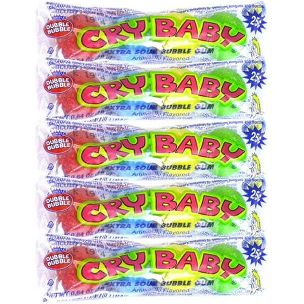 Cry Baby Extra Sour Bubble Gum