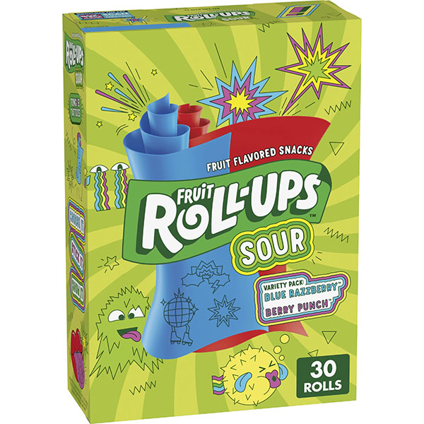 Fruit Roll-Ups Sour