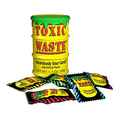 Toxic Waste Hazardously Sour Candy