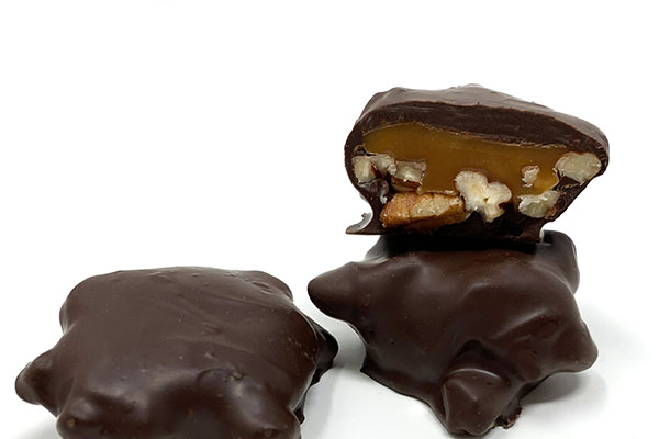 Dark Chocolate Pecan Turtles