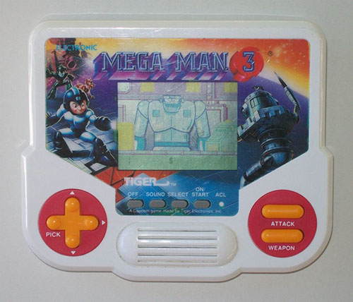 Mega Man 3 Tiger Electronics Handheld