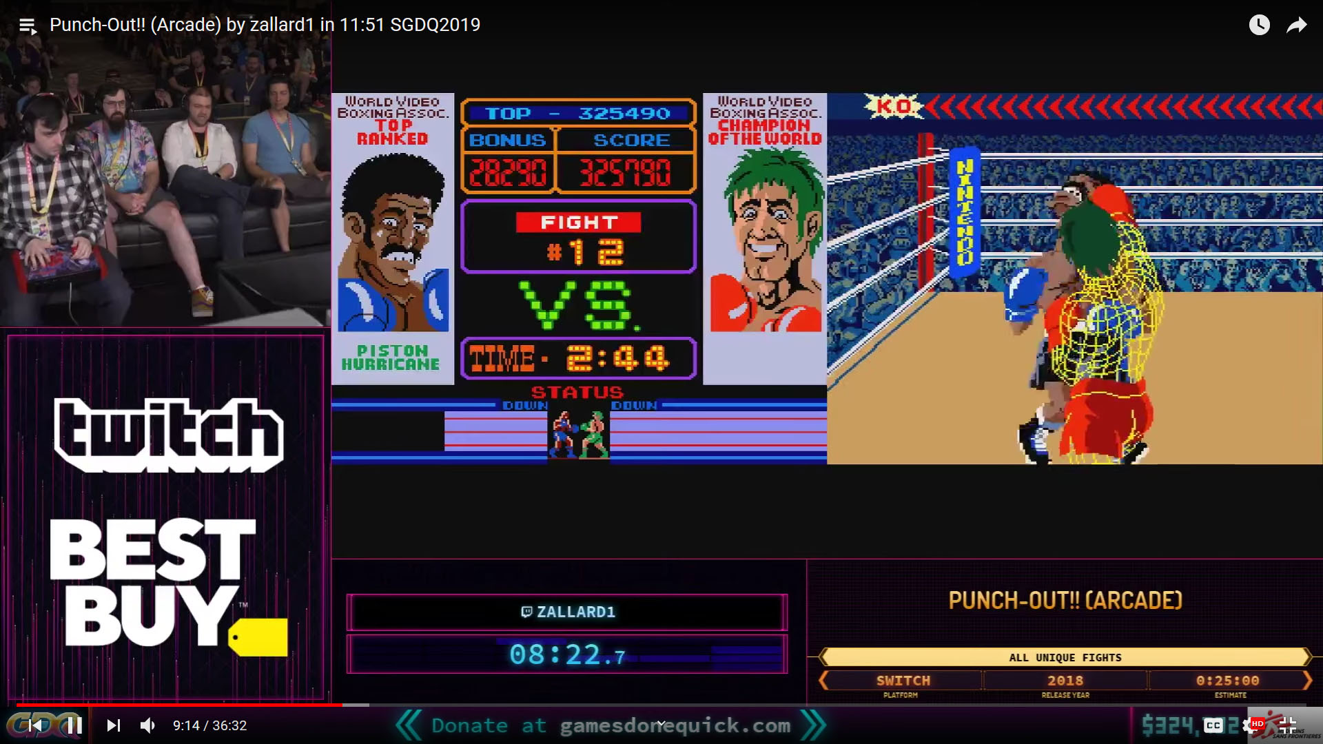 Punch-Out Arcade All Unique Fights