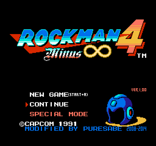 Rockman 4 Minus Infinity