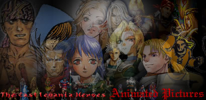 Big big thanks to: Anapan's CV Files- http://members.fortunecity.com/anapan8/cv/ , Sonic Reaper for the Solieyu sprite,  Jorge Fuentes for the couple of Castlevania customized sprites, Castlevania Legacy- http://www.freewebz.com/castlevania/ , MrP's Castlevania Realm- http://www.vgmuseum.com/mrp/ , CastlevaniaC- http://castlevaniac.topcities.com/index.html , Castlevania III: Dracula's Curse THE PAGE!!!- http://members.aol.com/Sinyaso/ . WHO BIZ?