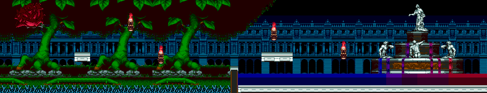 Gardens in Castlevania Bloodlines