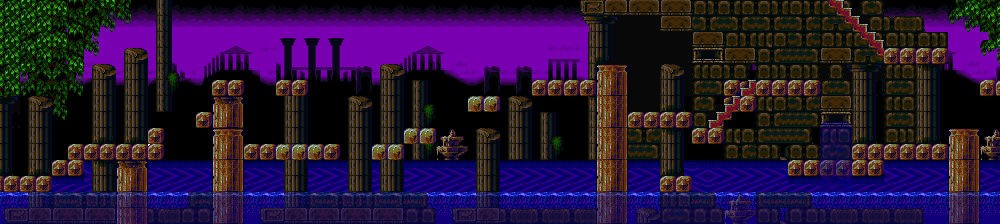 Aqueduct in Super Castlevania IV