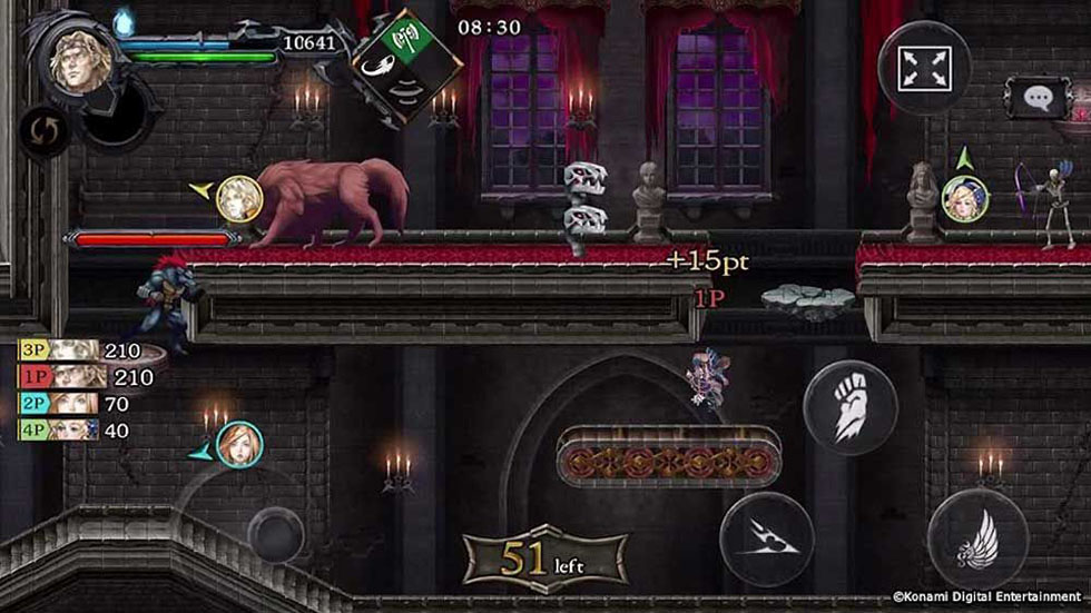 Castlevania: Grimoire of Souls in Action