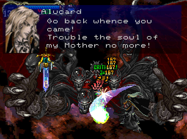 Dracula in Symphony of the Night