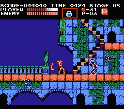 Simon in Vs. Castlevania